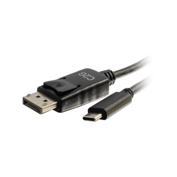 26901 - C2G 3Ft Usb C To Displayport Adapter Cable 4K 30Hz - Black