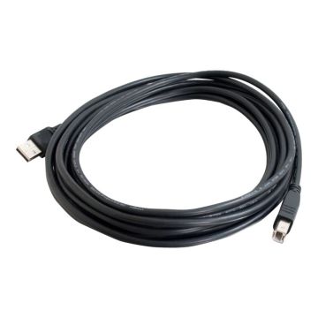 28101 - C2G C2G 1M Usb Cable-Usb 2.0 A To B Cable Black (3.3Ft)-Connect Your Usb Device To T