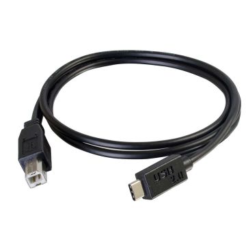 28858 - C2G 3Ft Usb 2.0 Usb-C To Usb-B Cable M/M - Black