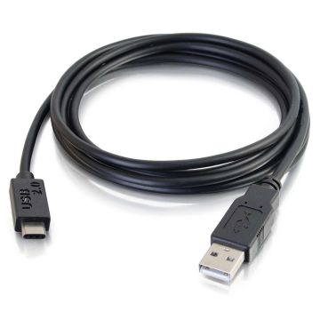 28870 - C2G 3Ft Usb 2.0 Usb-C To Usb-A Cable M/M - Black