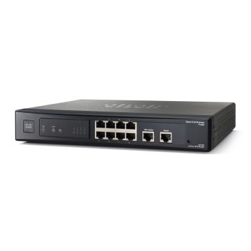 RV082-AR - Cisco RV082 Dual WAN VPN Router - 10 Ports - SlotsFast Ethernet - Desktop