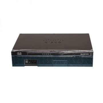 2911/K9 - Cisco 2911 3-Ports 10/100/1000BASE-T Ethernet Rack-mountable Integrated Services Router