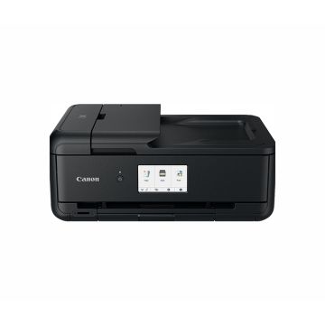 2988C032 - Canon PIXMA TS9520a 4800 x 1200 dpi 10 ipm USB, Ethernet, Wi-Fi Automatic Duplex Printing 4.3-inch Touch Screen LCD Display Desktop Color InkJet All-in-One Printer