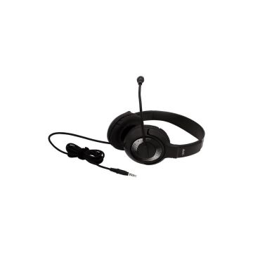 2AE55KL - Ergoguys Avid 3.5Mm Wired Headset Black/Silver