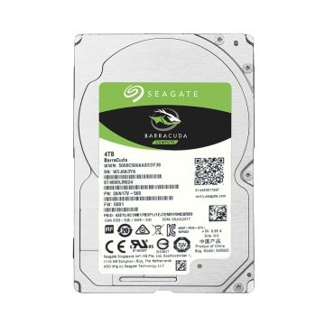 2AN17V-566 - Seagate BarraCuda Compute 4TB SATA 6Gb/s 5400RPM 128MB Cache 2.5-inch Internal Hard Drive