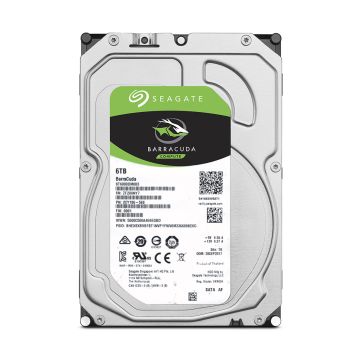 2CY186-568 - Seagate BarraCuda Compute 6TB SATA 6Gb/s 5400RPM 256MB Cache 3.5-inch Internal Hard Drive