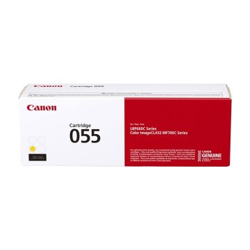 3013C001 - Canon Canon 055 Yellow Standard Yield Toner Cartridge - For Use With Lbp664Cdw, Mf741C