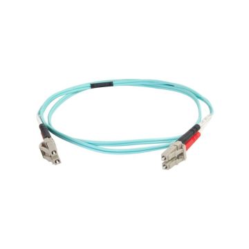 33048 - Legrand Dat 5M Lc-Lc 10Gb 50/125 Om3 Duplex Multimode Pvc Fiber Optic Cable - Aqua