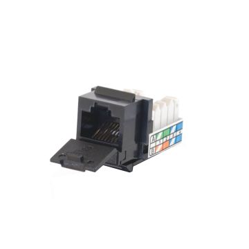 35203 - C2G 90Anddeg; Cat5E Rj45 Utp Keystone Jack - Black