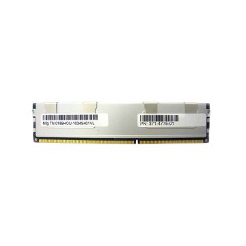 371-4775 - Sun 4GB 1333MHz DDR3 PC3-10600 ECC Registered CL9 240-Pin DIMM 1.5V Dual Rank x4 Memory Module
