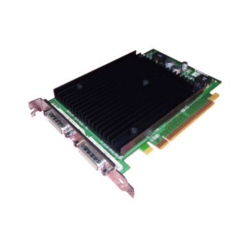 385641-002 - HP PCI-Express 256MB 2X DMS59 QUAD Monitor VIDEO Card With Cable