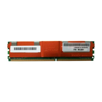 38L5901 - IBM 512MB 667MHz DDR2 PC2-5300 ECC Fully Buffered CL5 240-Pin DIMM Single Rank Memory