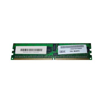 38L6015 - IBM 512MB 400MHz DDR2 PC2-3200 Registered ECC CL3 240-Pin DIMM Single Rank Memory