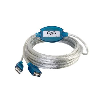 39978 - C2G 5M Usb 2.0 A Male To A Female Active Extension Cable