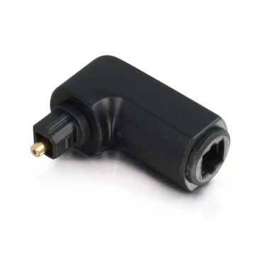 40016 - C2G Velocityandtrade; Right Angle Toslink(R) Port Saver Adapter