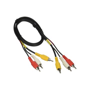 40447 - C2G 3Ft Value Series&Trade; Composite Video + Stereo Audio Cable