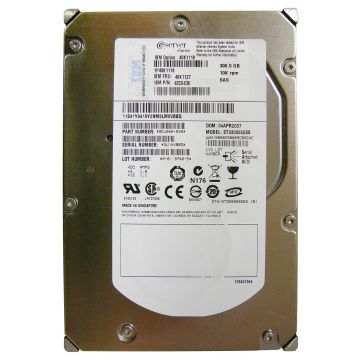 40K1119 - IBM 300GB 10000RPM 16MB Cache SAS 3Gb/s Hot-Swap 3.5-inch Hard Disk Drive