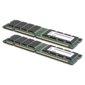 40V5731 - IBM 1GB (2 X 512MB) 667MHz DDR2 PC2-5300 Registered ECC CL5 240-Pin DIMM Memory