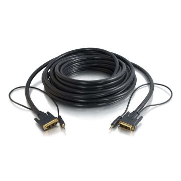 41240 - C2G 6Ft Pro Series Dvi-Dandtrade; + 3.5Mm Cl2 M/M Single Link Digital Video Cable