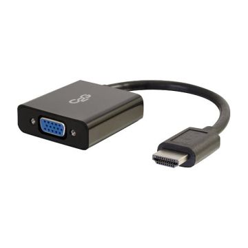 41350 - C2G C2G Hdmi To Vga Adapter Converter Dongle Male To Female Black-Easily Connect The