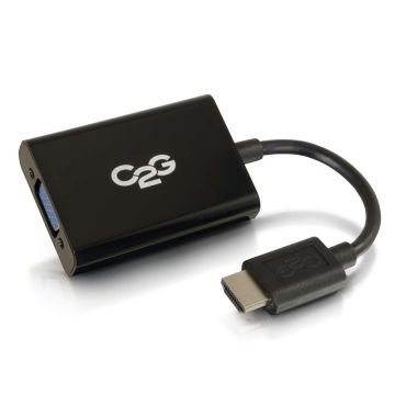 41351 - C2G Hdmi&Reg; Male To Vga And Stereo Audio Female Adapter Converter Dongle