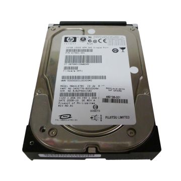 417801-001 - HPE 146GB SAS 15000RPM SP 3.5-inch Internal Hard Drive for ProLiant G1 G2 G3 G4 G5 G6 and G7