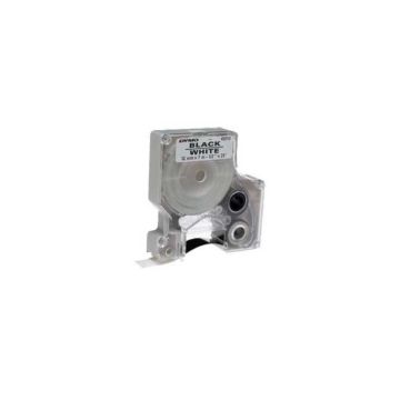 41913 - Dymo Black Print/ White Tape, 3/8 X 23