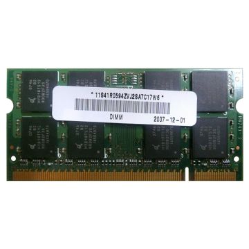 41R0594 - IBM 1GB PC2-5300 DDR2-667MHz non-ECC Unbuffered CL5 200-Pin SoDimm Dual Rank Memory Module for ThinkPad