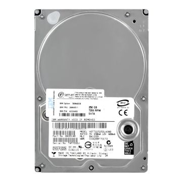 42C0463 - IBM 250GB SATA 3Gb/s Simple Swap 7200RPM 8MB Cache 3.5-inch Internal Hard Drive