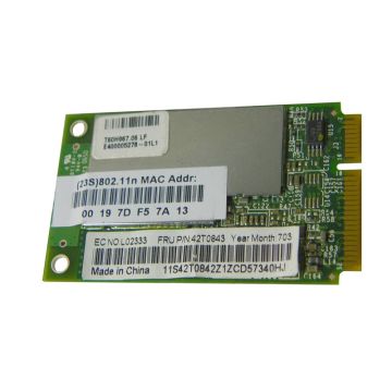 42T0842 - IBM 802.11a/b/g/n Mini-PCI Express Wireless Wi-Fi Card
