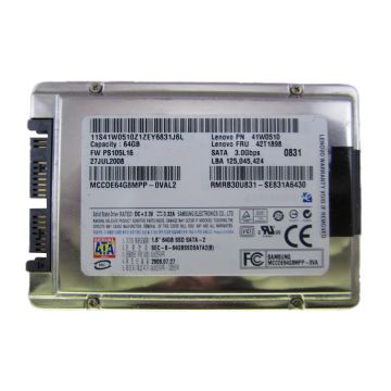 42T1898 - IBM 64GB SATA 3Gb/s SLC uSATA 1.8-inch Solid State Drive (SSD)