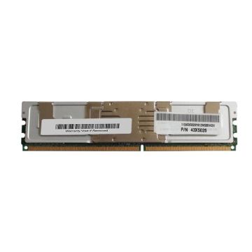 43X5026 - IBM 4GB 667MHz DDR2 PC2-5300 ECC Fully Buffered CL5 240-Pin DIMM 1.8V Dual Rank x4 Memory Module