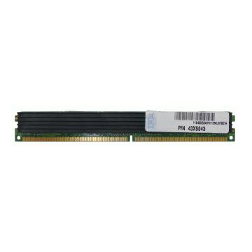 43X5043 - IBM 8GB 677MHz DDR2 PC2-5300 Registered ECC CL5 240-Pin DIMM Quad Rank Very Low Profile (VLP) Memory