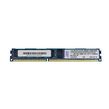 43X5299 - IBM 4GB 1333MHz DDR3 PC3-10600 Registered ECC CL9 240-Pin DIMM Very Low Profile (VLP) Dual Rank Memory