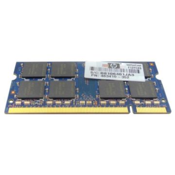 463410-352 - HP 4GB 800MHz DDR2 PC2-6400 Unbuffered non-ECC CL6 200-Pin Sodimm Dual Rank Memory