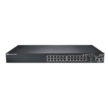 469-3412 - Dell PowerConnect 3524 24-Port 10/100-Base-T 2 x Gigabit SFP+ 10/100/1000 Manageable Stackable Ethernet Rack-mountable Switch