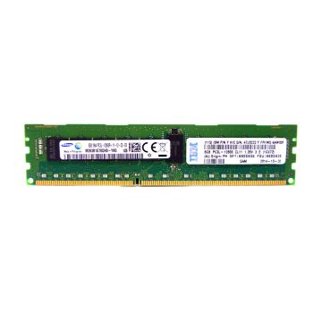 47J0222 - IBM 8GB 1600Mhz DDR3 PC3L-12800 ECC Registered CL11 240-Pin DIMM 1.35V Single Rank x4 Memory Module