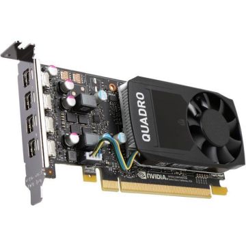 490-BDTE - Dell 2GB Nvidia Quadro P600 4 x DisplayPort Full Height Video Graphic Card