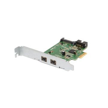 491886-002 - HP Dual-Ports IEEE-1364B PCI-Express x1 High Profile Firewire Interface Card