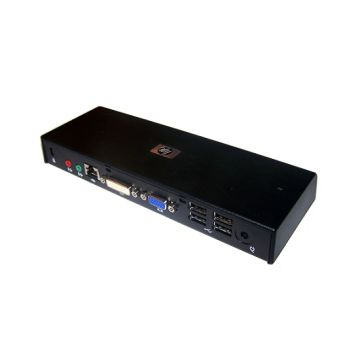 497652-001 - HP USB 2.0 Docking Station Audio VGA DVI Network USB Adapter (New other)