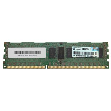 500202-161 - HP 2GB 1333MHz DDR3 PC3-10600 Registered ECC CL9 240-Pin DIMM Dual Rank Memory