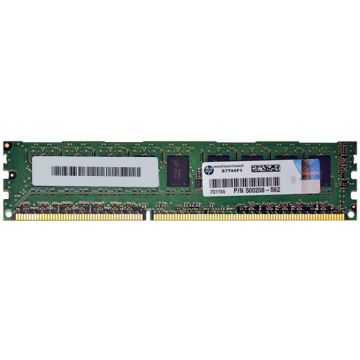 500208-562 - HP 1GB 1333MHz DDR3 PC3-10600 Unbuffered ECC CL9 240-Pin DIMM Memory