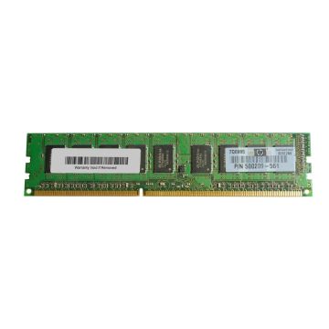 500209-561 - HP 2GB 1333MHz DDR3 PC3-10600 Unbuffered ECC CL9 240-Pin DIMM Dual Rank Memory