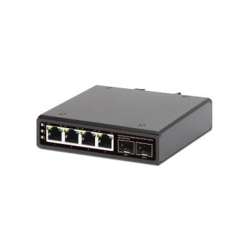 508995 - Intellinet Industrial 4-Port Gigabit Ethernet Poe++ Switch With 2 Sfp Ports