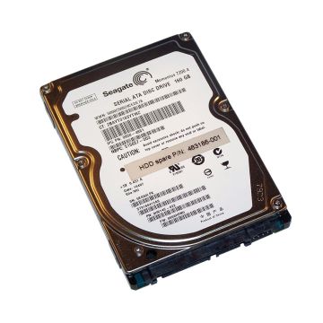 515657-001 - HP 160GB 7200RPM SATA 3Gb/s 2.5-inch Hard Disk Drive
