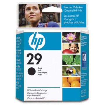51629A#140 - HP 29 Black Ink Cartridge Black Inkjet 720 Page  51629A 140