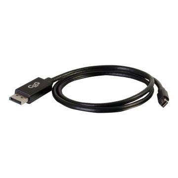 54301 - C2G 6Ft Mini Displayport To Displayport Adapter Cable 4K 30Hz - Black