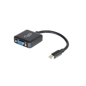 54315 - C2G 8In Mini Displayport&Trade; Male To Vga Female Active Adapter Converter - Black