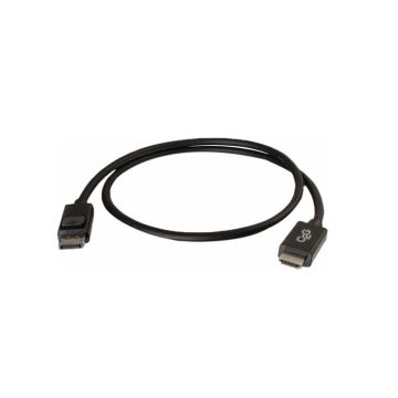 54326 - C2G 6Ft Displayport&Trade; Male To Hd Male Adapter Cable - Black (Taa Compliant)
