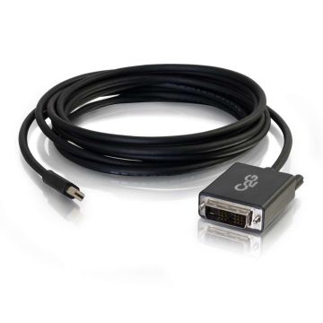 54334 - C2G 3Ft Mini Displayport Male To Single Link Dvi-D Male Adapter Cable - Black